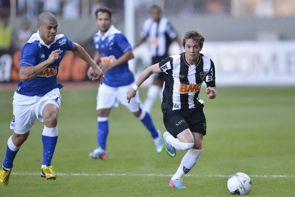 Bernard nos tempos de Atlético Mineiro.  Foto: Pedro Vilela / Agencia i7