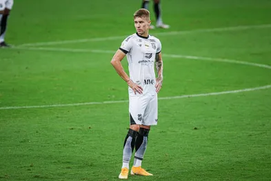 Charles quando atuava pelo Ceará em 2020. Foto: Fernando Alves/AGIF