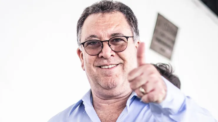 Marcelo Teixeira, presidente do Santos. Foto: Raul Baretta/ Santos FC.