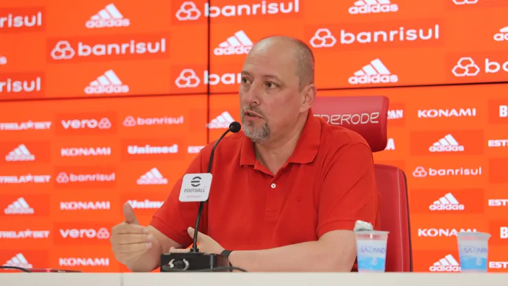 Barcellos: presidente segue em busca de reforços para o Inter (Foto: Ricardo Duarte/Internacional/Divulgação)