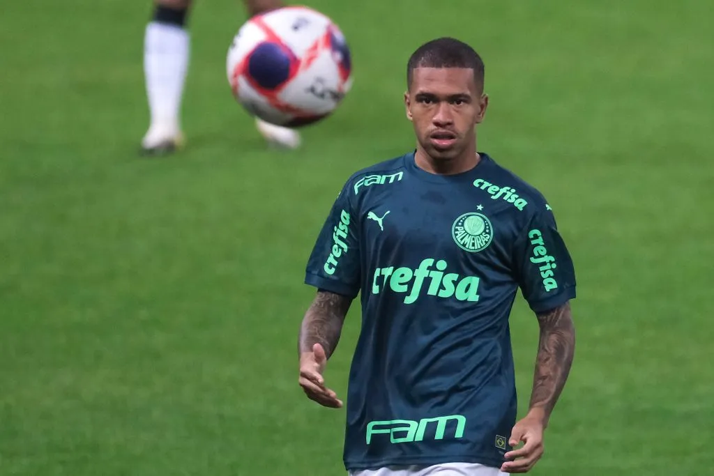 Lucas Esteves pelo Palmeiras. Foto: Marcello Zambrana/AGIF