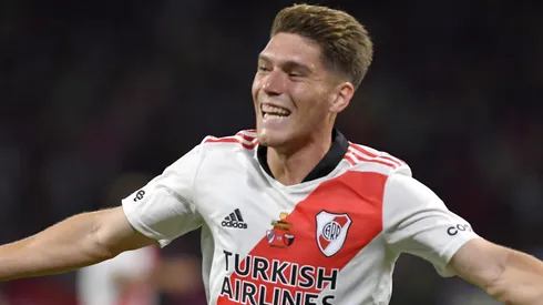 Jogador em tempos de River. (Photo by Hernan Cortez/Getty Images)