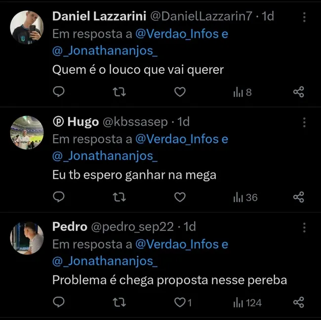 Repercussão via Twitter