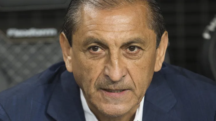 Ramón Díaz na partida entre Vasco da Gama x Corinthians no Estadio de Itaquera em Sao Paulo em 29 de julho de 2023. Foto: Daniel RAMALHO/VASCO