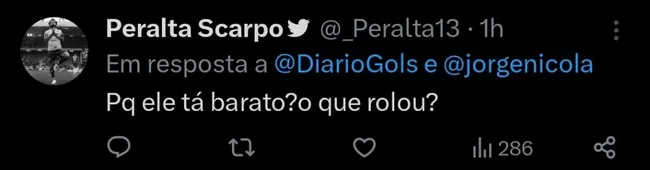 Repercussão via Twitter