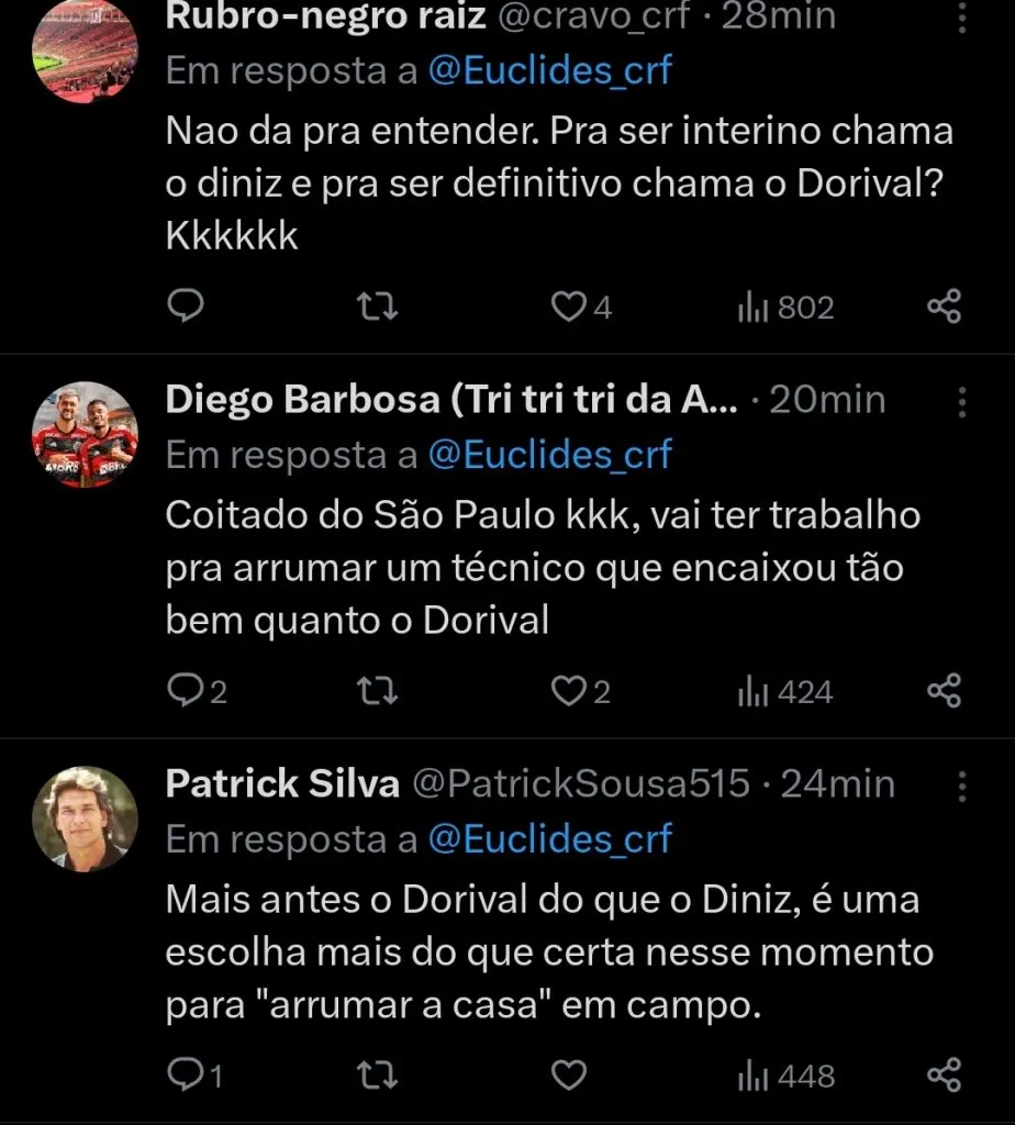 Repercussão via Twitter