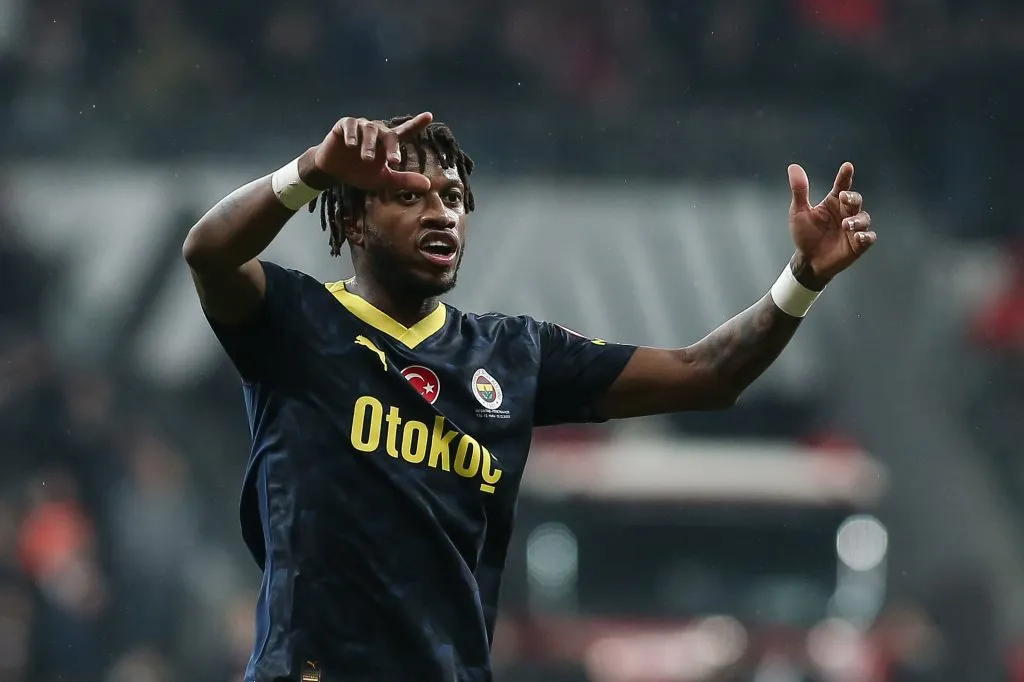 Fred em ação pelo Fenerbahçe. (Photo by Ahmad Mora/Getty Images)