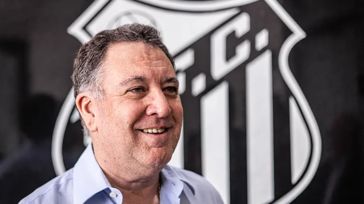Marcelo Teixeira: presidente do Santos cancelou negócio com o Grêmio (Foto: Raul Baretta/ Santos FC/ Divulgação)