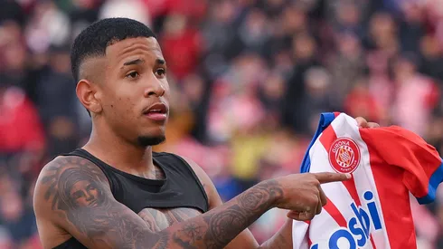 Savio destrói com mais uma assistência no Girona. Foto: David Ramos/Getty Images