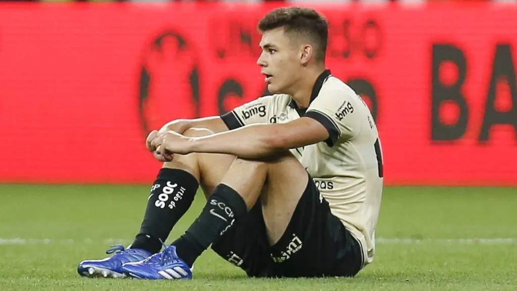 Gabriel Moscardo pelo Corinthians (Photo by Ricardo Moreira/Getty Images)