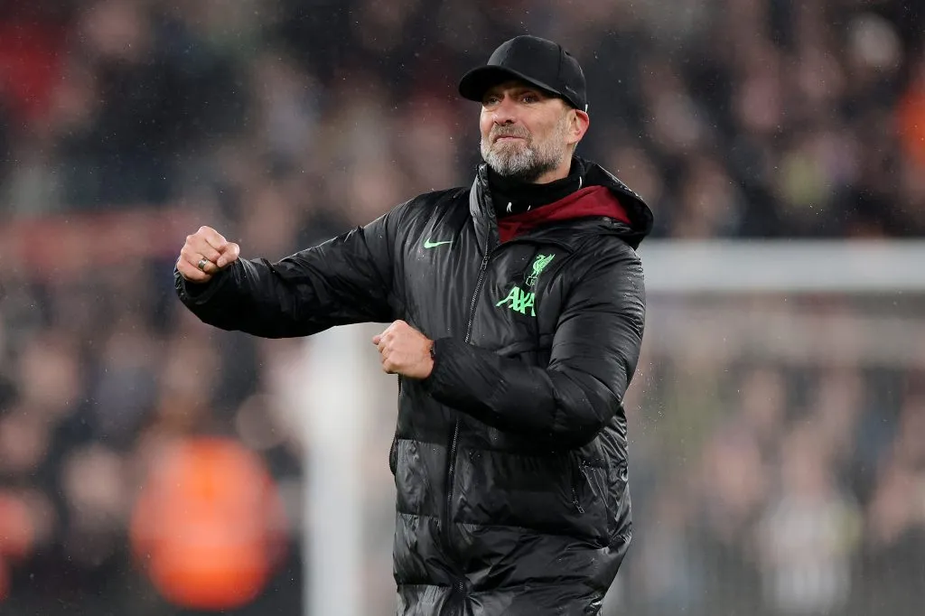 Klopp em ação pelo Liverpool. (Photo by Jan Kruger/Getty Images)