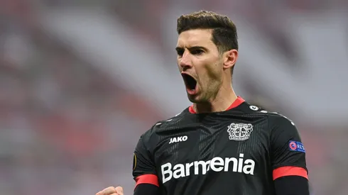 Alario está perto do Brasil. (Photo by Sascha Steinbach - Pool/Getty Images)