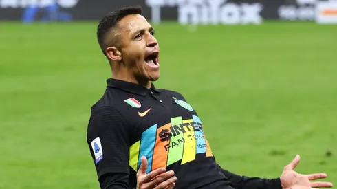 Sánchez pela Inter. (Photo by Marco Luzzani/Getty Images)