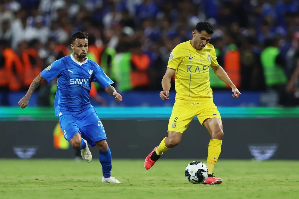 Michael rouba a cena no Al Hilal. Foto: Yasser Bakhsh/Getty Images