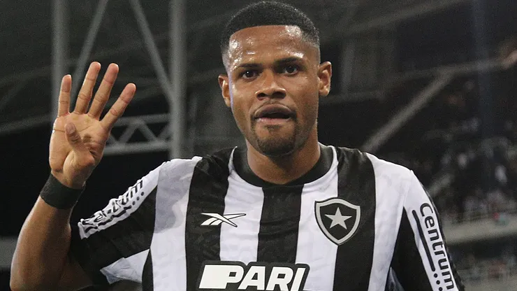 Junior santos. Botafogo x Aurora BOL pela Copa Conmebol Libertadores no Estadio Niltos Santos. 28 de Fevereiro de 2024, Rio de Janeiro, RJ, Brasil. Foto: Vitor Silva/Botafogo. Imagem protegida pela Lei do Direito Autoral Nº 9.610, DE 19 DE FEVEREIRO DE 1998. Sendo proibido qualquer uso comercial, remunerado e manipulacao/alteracao da obra.