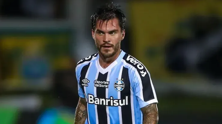 Nathan voltou a ser titular do Grêmio em Ijuí (Foto: Lucas Uebel/Grêmio/Divulgação)