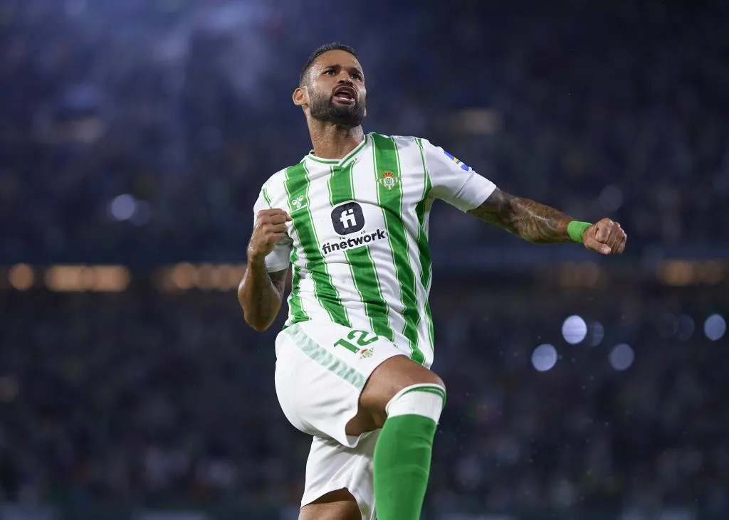 Willian José celebrando gol na La Liga. (Photo by Fran Santiago/Getty Images)