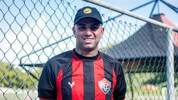 Luan tem situação vazada no EC Vitória. Foto: Victor Ferreira/EC Vitória