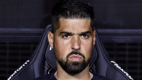 Antonio Oliveira técnico do Corinthians durante partida contra o Ponte Preta no estádio Arena Corinthians pelo campeonato Paulista 2024. Foto: Marcello Zambrana/AGIF