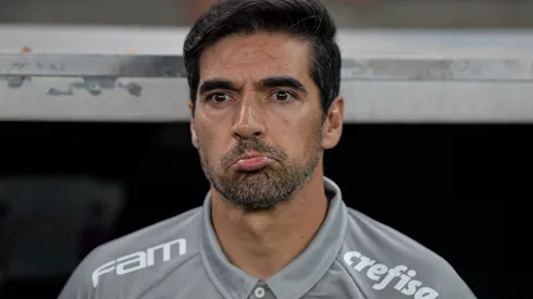 Abel Ferreira tecnico do Palmeiras durante partida contra o Flamengo no estadio Maracana pelo campeonato Brasileiro A 2023. Foto: Thiago Ribeiro/AGIF
