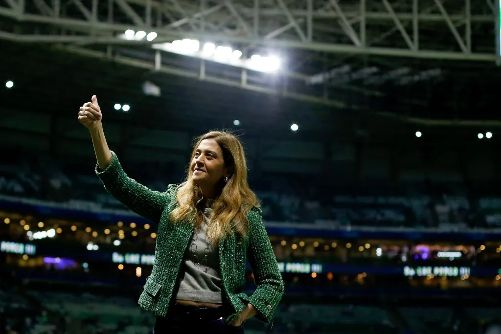 Palmeiras reduz dívida com a Crefisa. Foto: Ricardo Moreira/Getty Images