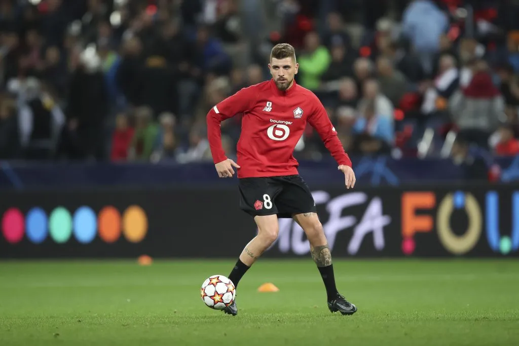 Português enfrentando o Salzburg (Photo by Christian Kaspar-Bartke/Getty Images)