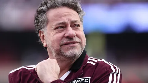 Julio Casares, presidente do São Paulo. Foto: Ettore Chiereguini/AGIF