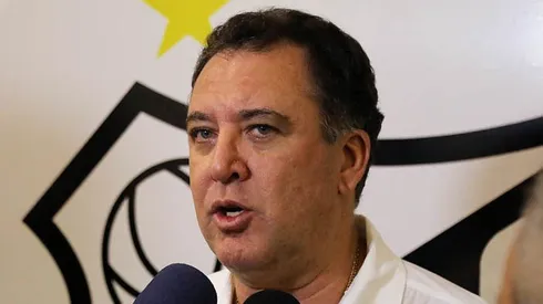 Marcelo Teixeira presidente do Santos. Foto: Pedro Ernesto Guerra Azevedo/Santos FC