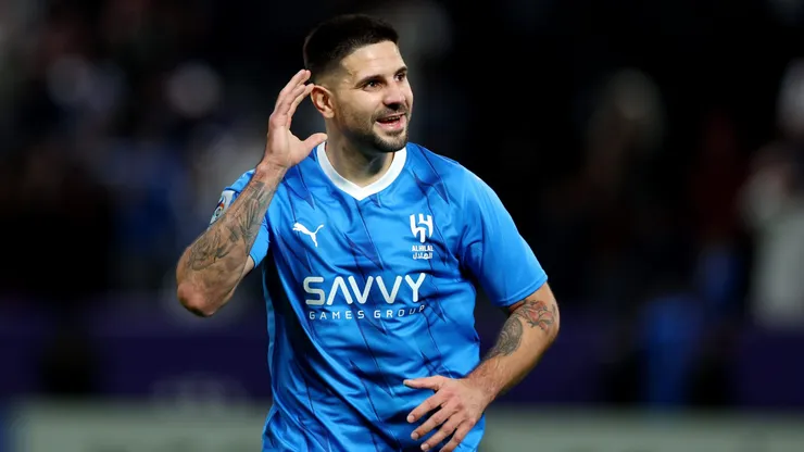 Aleksandar Mitrović, atacante do Al-Hilal. Foto: Yasser Bakhsh