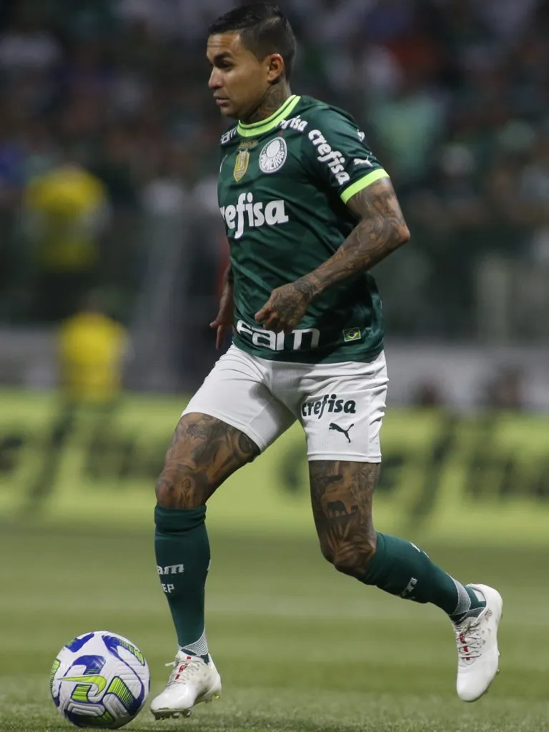 Dudu se recupera de grave lesão no joelho. Foto: Miguel Schincariol/Getty Images