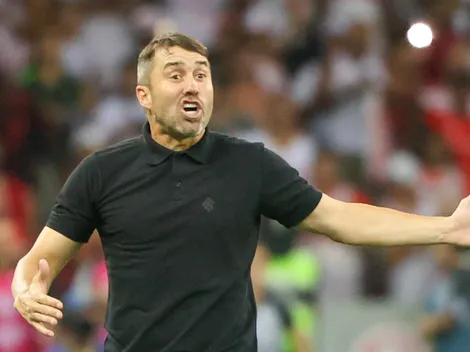 Coudet se irrita e expõe condição para tirar Renê do time do Inter