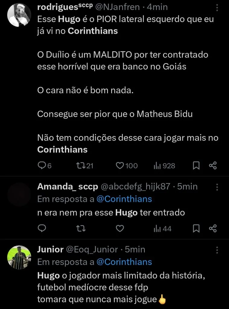 Repercussão via Twitter