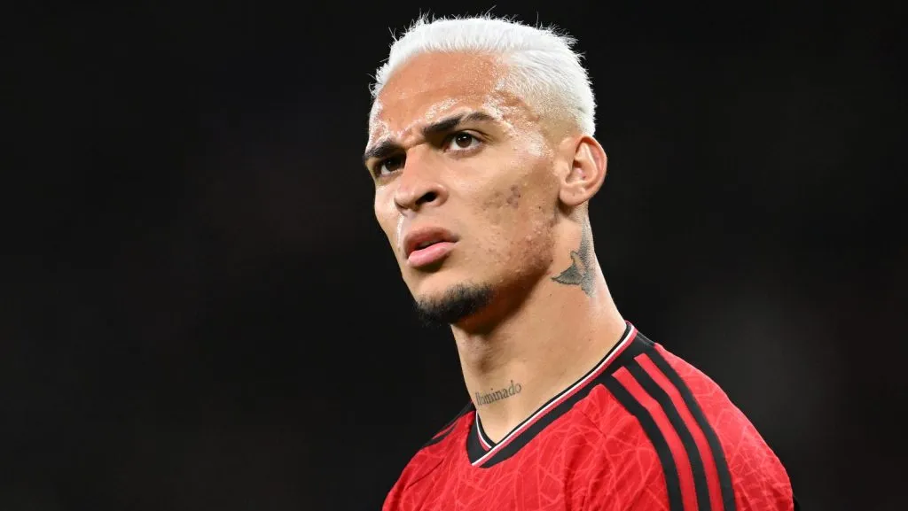 Antony, do Manchester United, é pedido em campeão brasileiro e valor do negócio é revelado.(Photo by Stu Forster/Getty Images)