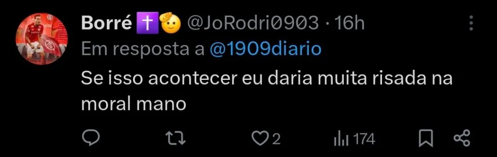 Repercussão via Twitter