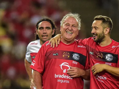 Torcedores do Flamengo montam o ataque ideal do Mengão na história