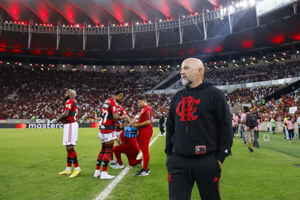 Jorge Sampaoli no Maracanã. (Photo by Wagner Meier/Getty Images)