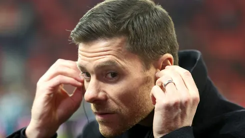 Xabi Alonso faz história no Bayer Leverkusen. Foto: Alexander Hassenstein/Getty Images