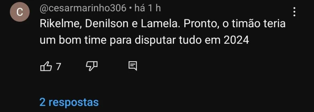 Repercussão via YouTube