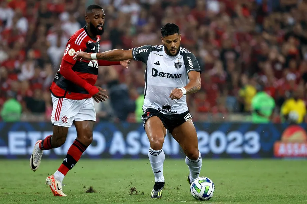 Hulk em ação contra o Flamengo. (Photo by Buda Mendes/Getty Images)