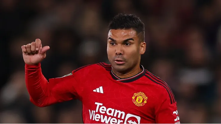 Casemiro deve se despedir do Manchester United. Foto: Matt McNulty/Getty Images