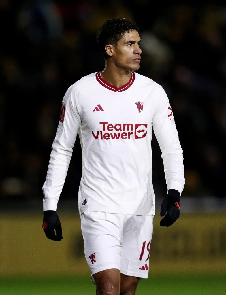 Varane também está na lista de dispensas do United. Foto: Ryan Hiscott/Getty Images