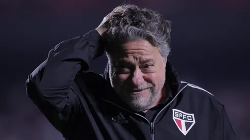 SP – SAO PAULO – 05/07/2023 – COPA DO BRASIL 2023, SAO PAULO X PALMEIRAS – Julio Casares presidente do Sao Paulo antes de partida contra o Palmeiras no estadio Morumbi pelo campeonato Copa do Brasil 2023. Foto: Ettore Chiereguini/AGIF