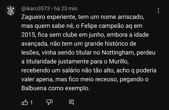 Repercussão via YouTube