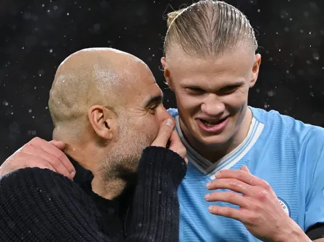 Pep Guardiola não perdoa e manda recado para os críticos de Haaland: " Vai calar a sua boca"
