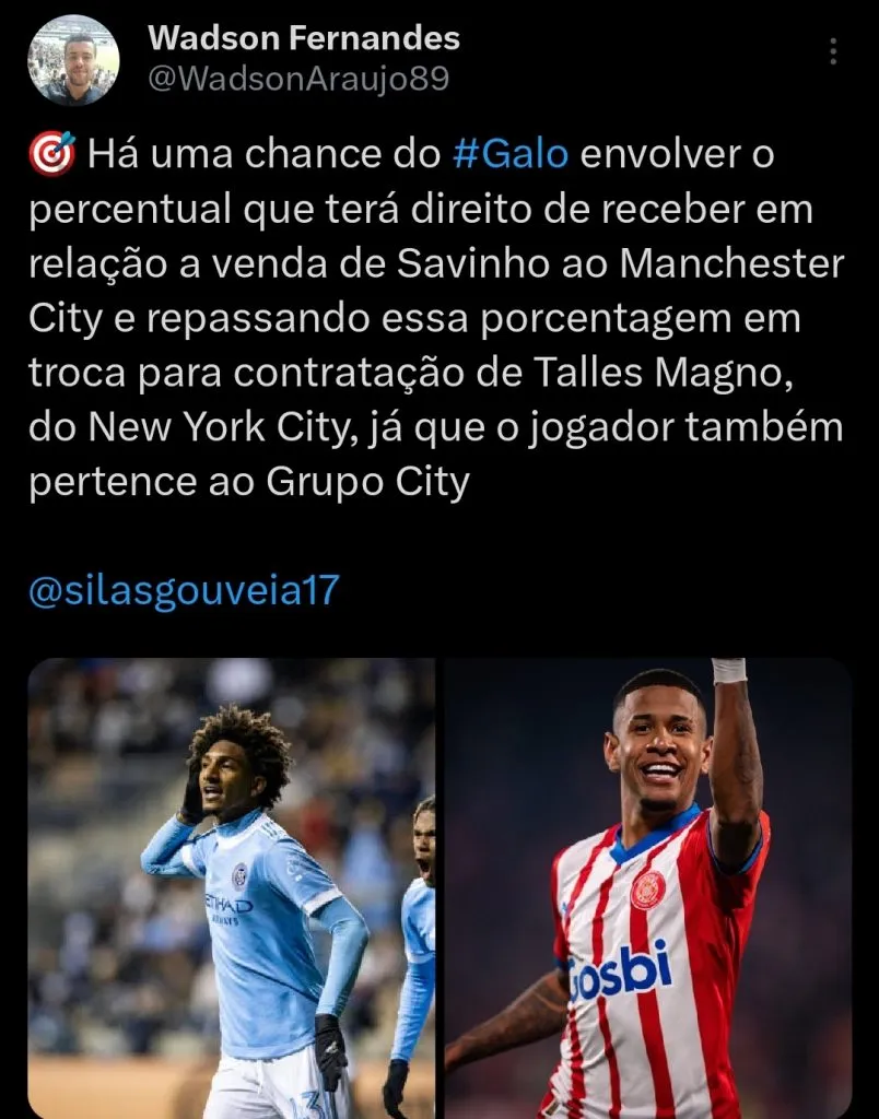 Repercussão via Twitter