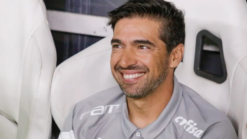 Abel Ferreira, técnico do Palmeiras. Foto: Lucas Emanuel/AGIF
