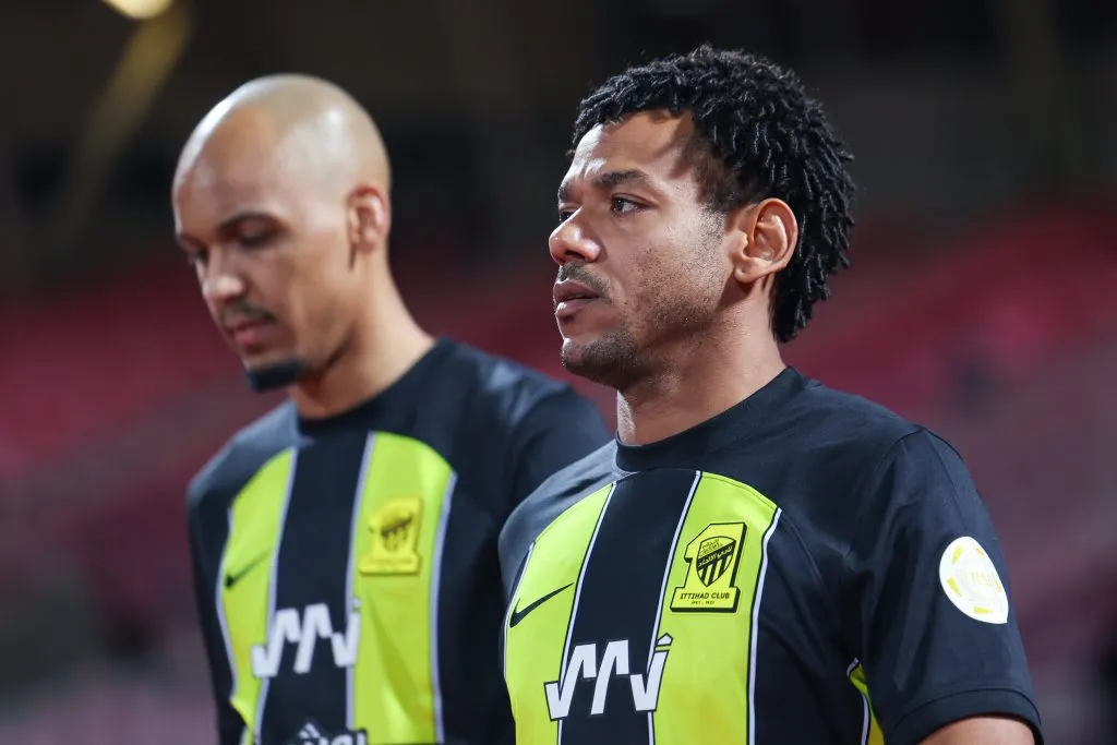 Atacante no duelo diante do Al-Raed (Photo by Yasser Bakhsh/Getty Images)