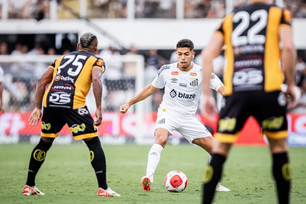 Nonato jogador do Santos Foto: Abner Dourado/AGIF