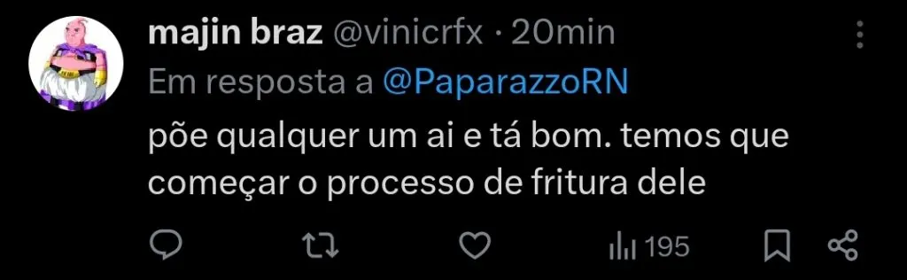 Repercussão via Twitter