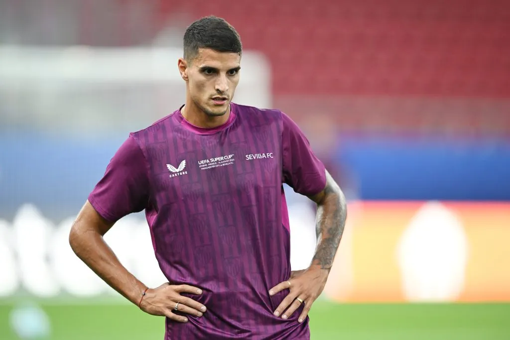 Lamela está em fim de contrato na Espanha. (Photo by Claudio Villa/Getty Images)